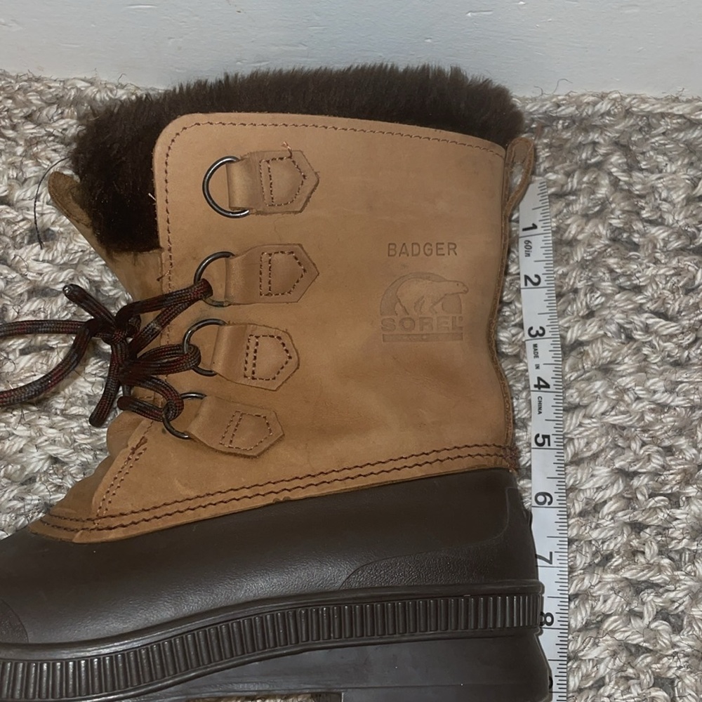 Sorel Badger Insulated Leather winter boots - Picture 7 of 13